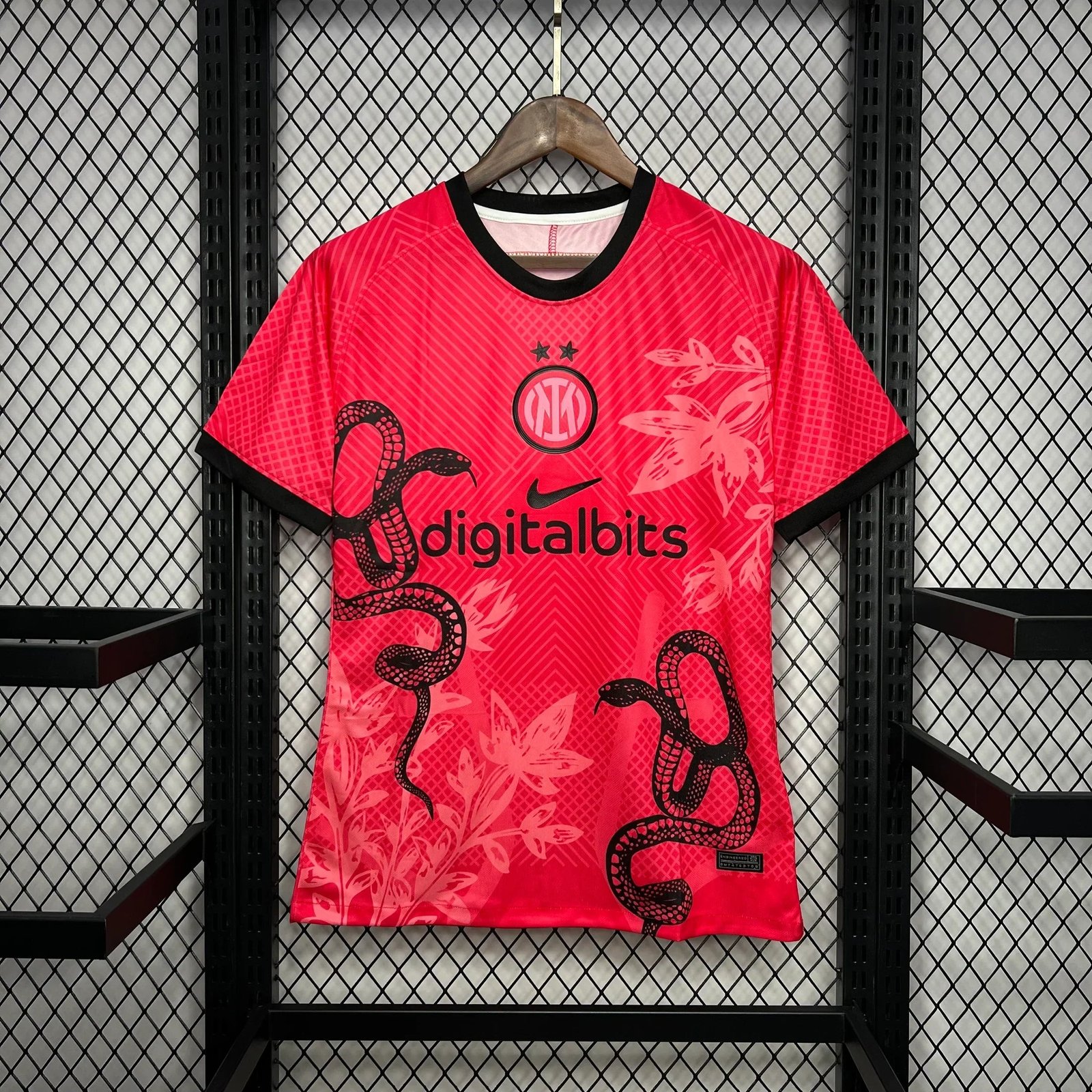 {Style No: 32371} Inter Milan ??Snakes?? Red Kit 24/25