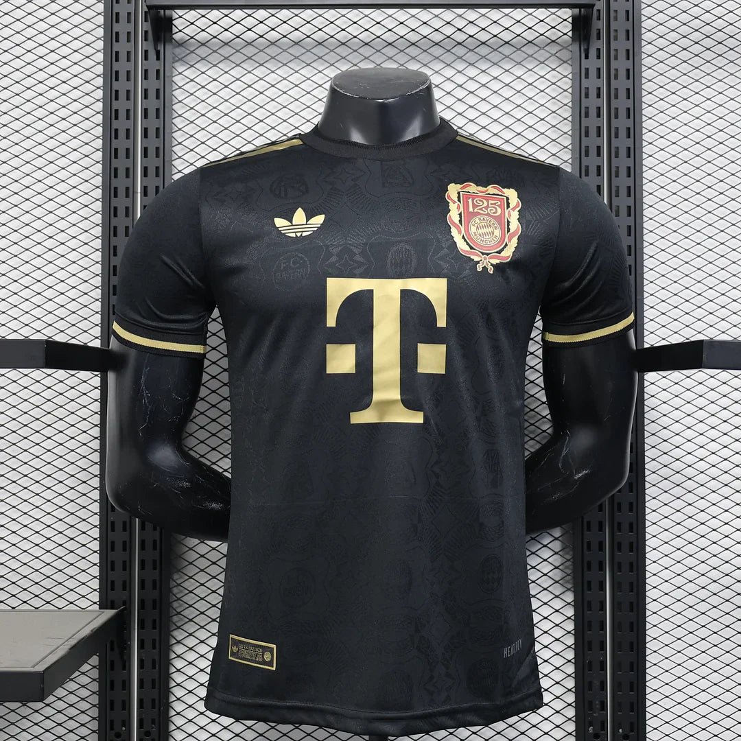 {Style No: 7917} Bayern Munich ??125th Anniversary?? Black Kit 25/26