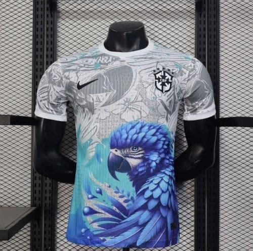 {Style No: 7758} Brazil “P??ssaro Azul” Kit 25/26