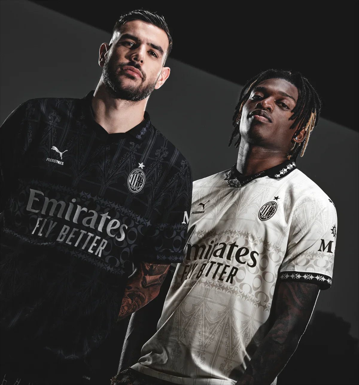 {Style No: 31559} AC Milan x Pleasures Fourth White Kit 23/24 - Image 7