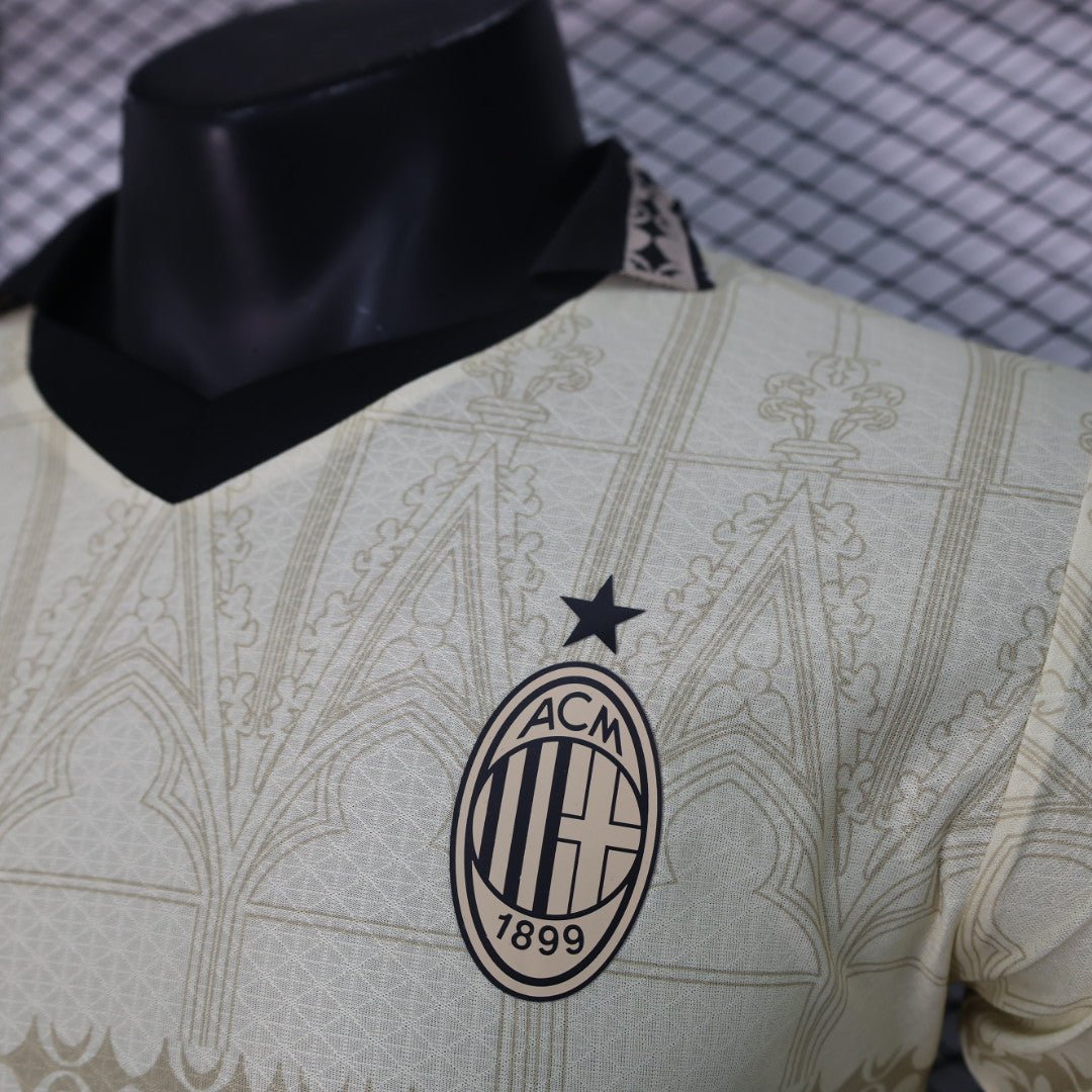 {Style No: 31559} AC Milan x Pleasures Fourth White Kit 23/24 - Image 2