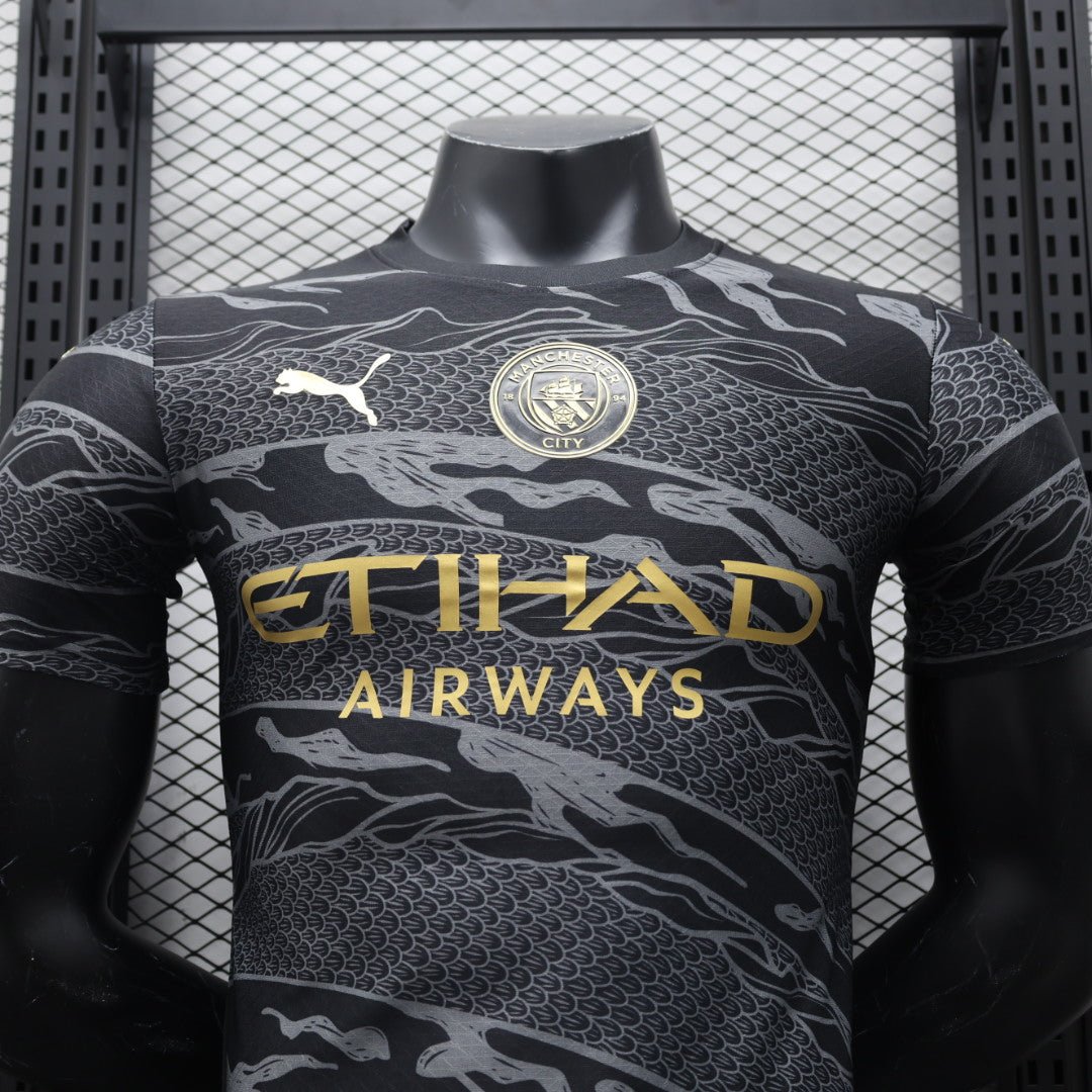 {Style No: 11649} Manchester City “Dragon??s Year” Kit 24/25 - Image 4