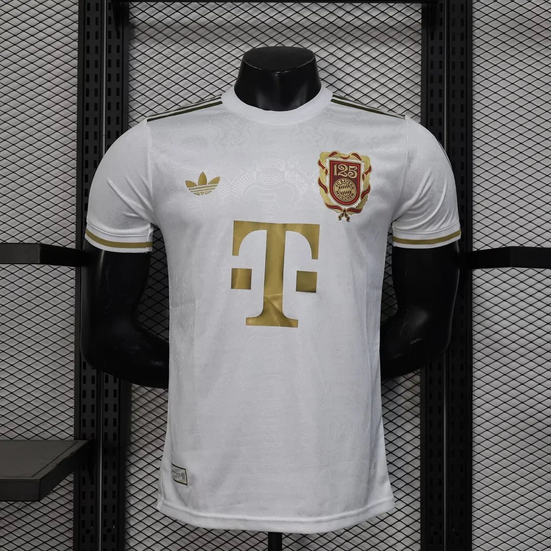 {Style No: 7790} Bayern Munich ??125th Anniversary?? White Kit 25/26