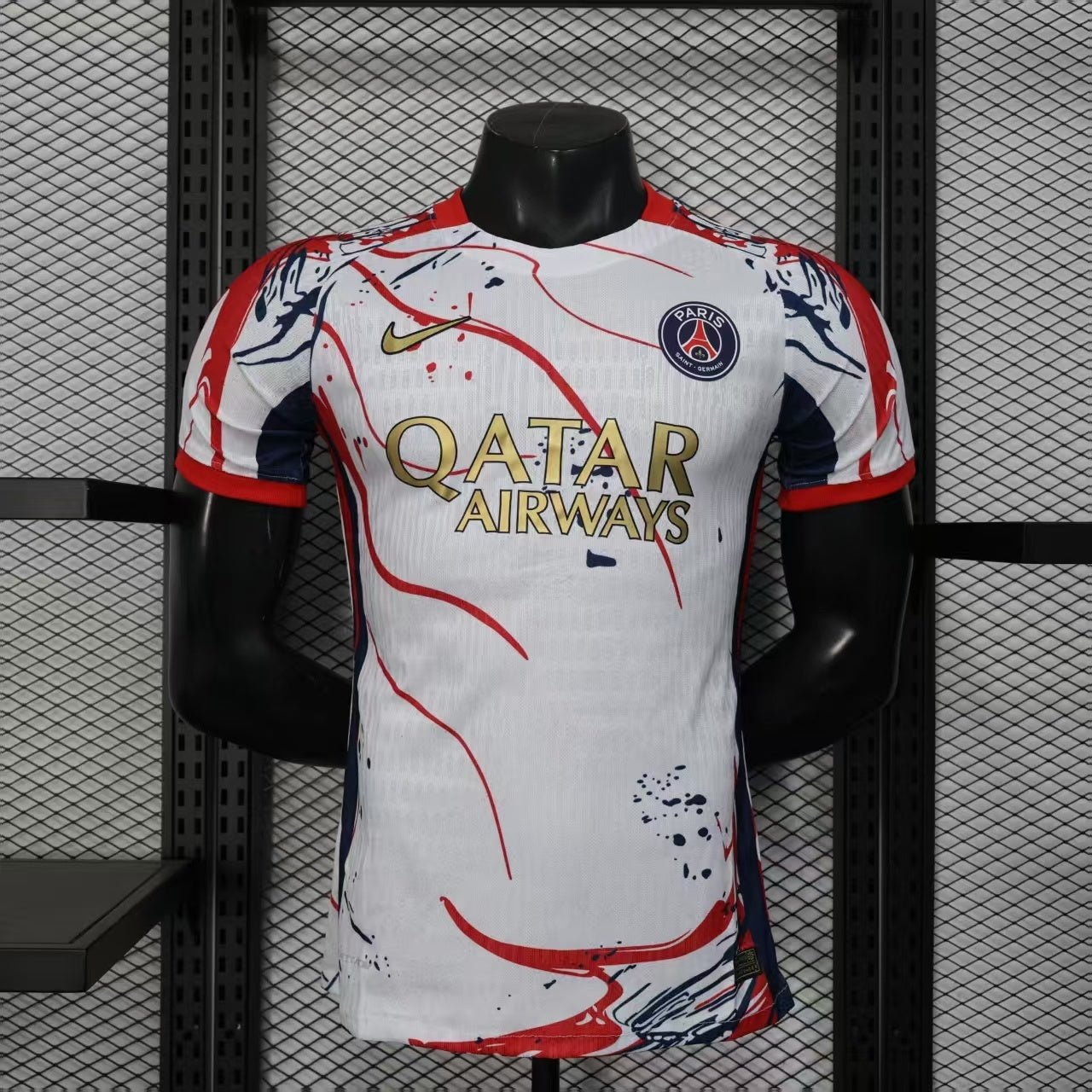 {Style No: 8138} Paris Saint-Germain ??Splatter Edition?? Kit 25/26