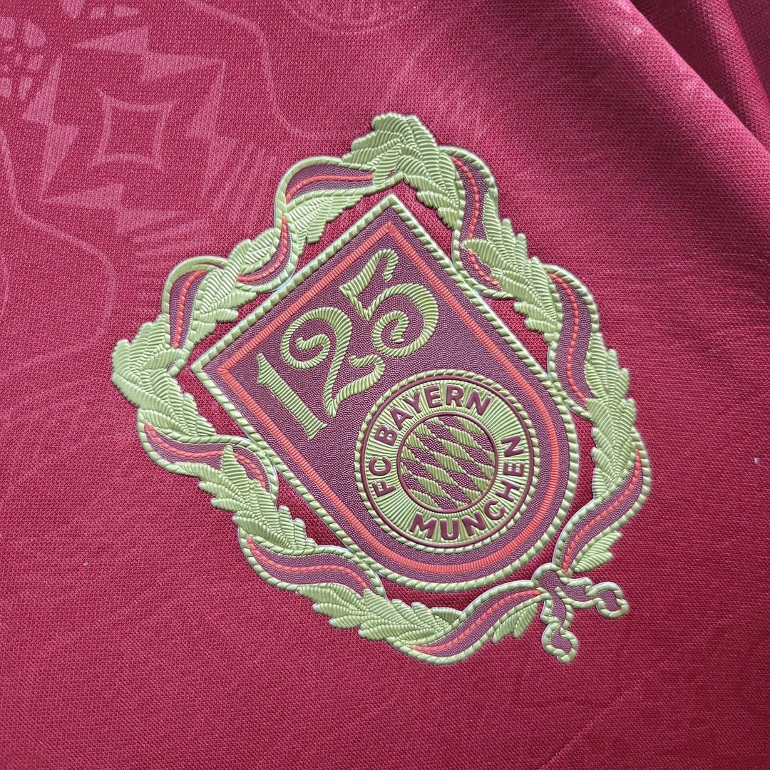 {Style No: 7855} Bayern Munich ??125th Anniversary?? Red Kit 25/26 - Image 2
