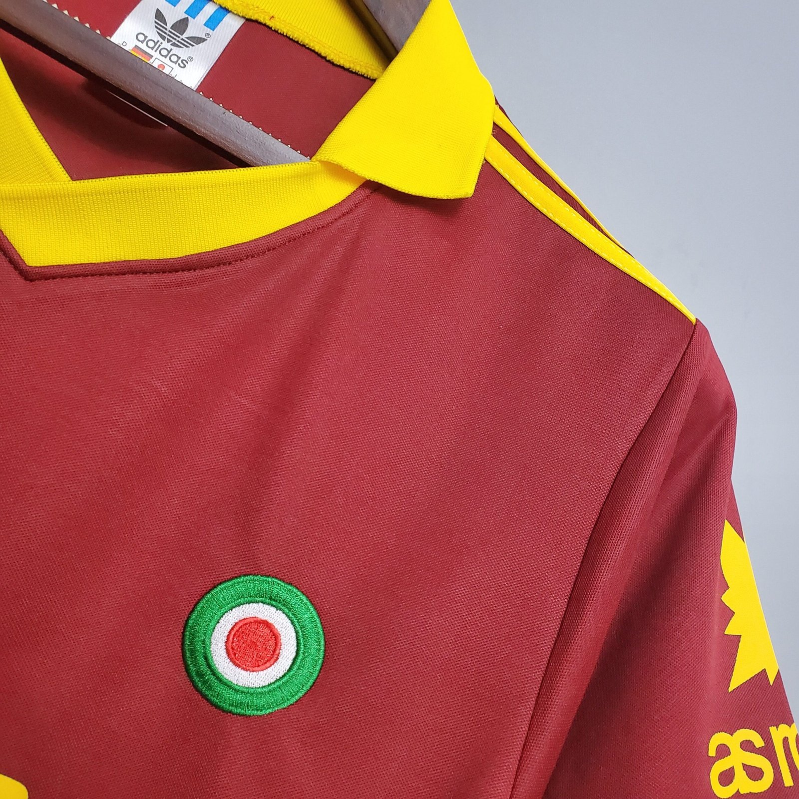 {Style No: 26500} A.S. Roma Home Kit 91/92 - Image 2