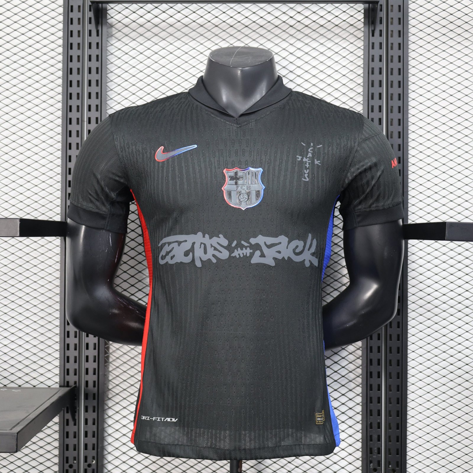 {Style No: 36164} Barcelona x Travis Scott – Cactus Jack Edition Away Kit 24/25