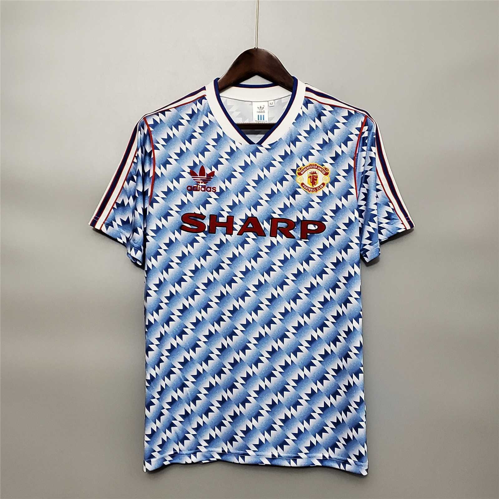 {Style No: 13810} Manchester United Away Kit 90/92