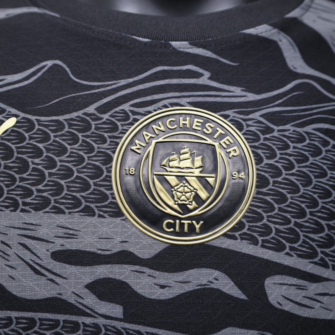 {Style No: 11649} Manchester City “Dragon??s Year” Kit 24/25 - Image 2