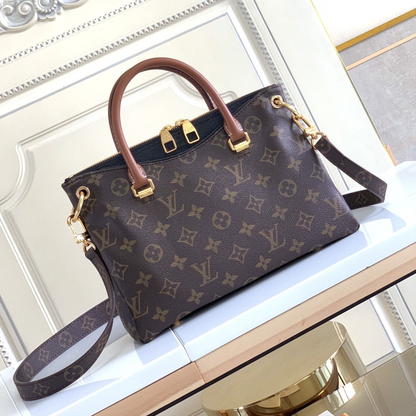 {Style No: 4S5DKOPT} PALLAS BB 27 MONOGRAM CANVAS M42960