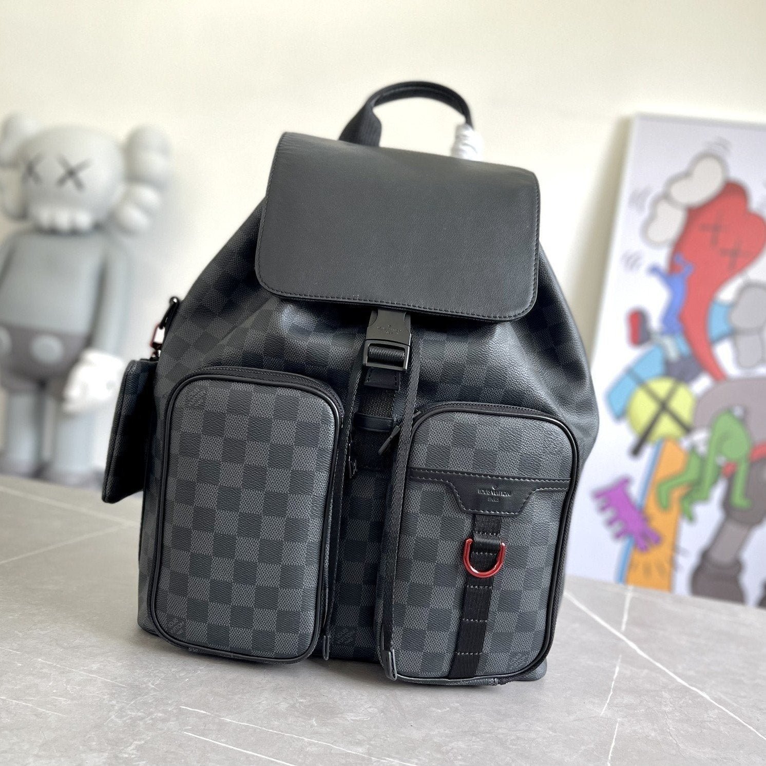 {Style No: VHQB66KB} ULTILITI BACKPACK DAMIER CANVAS
