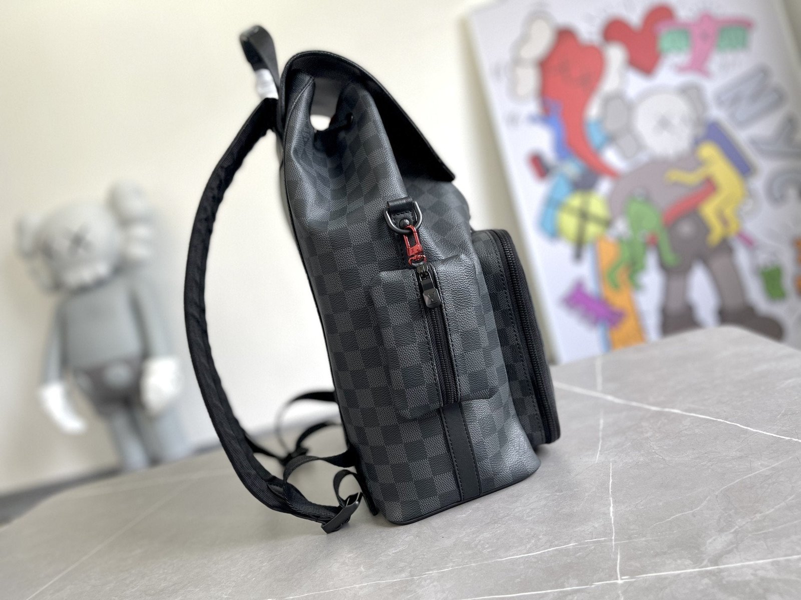 {Style No: VHQB66KB} ULTILITI BACKPACK DAMIER CANVAS - Image 2