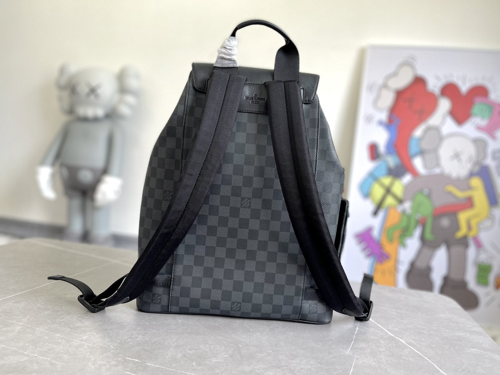 {Style No: VHQB66KB} ULTILITI BACKPACK DAMIER CANVAS - Image 3