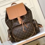 {Style No: 5ZWUUTPO} LV BACKPACK TRIO 45CM MONOGRAM CANVAS
