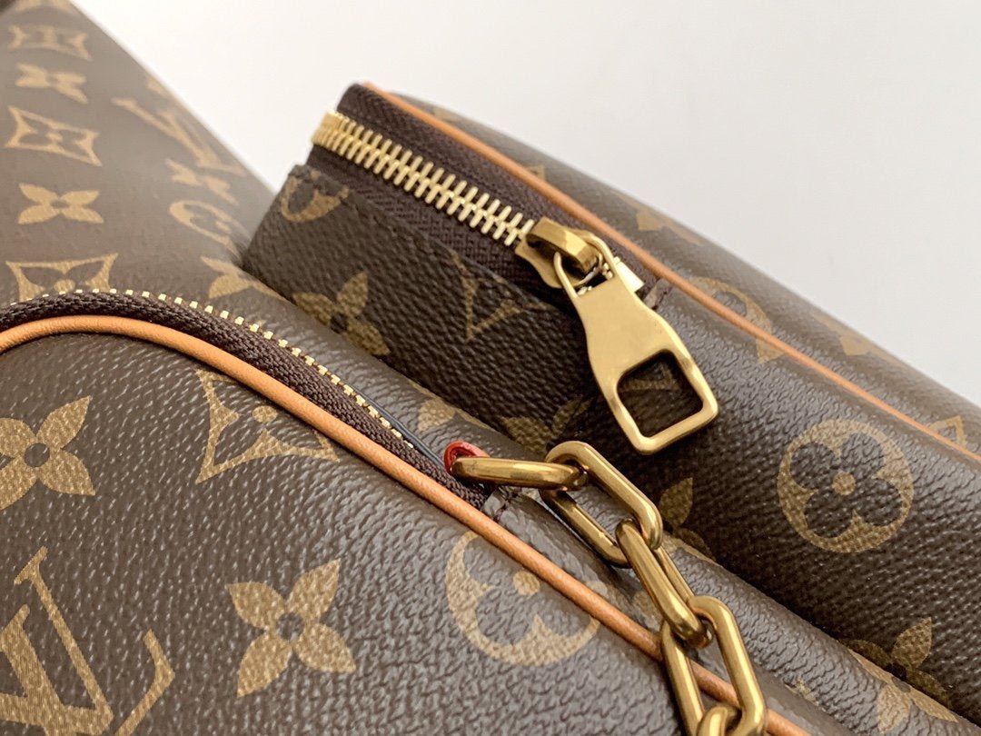 {Style No: 5ZWUUTPO} LV BACKPACK TRIO 45CM MONOGRAM CANVAS - Image 6