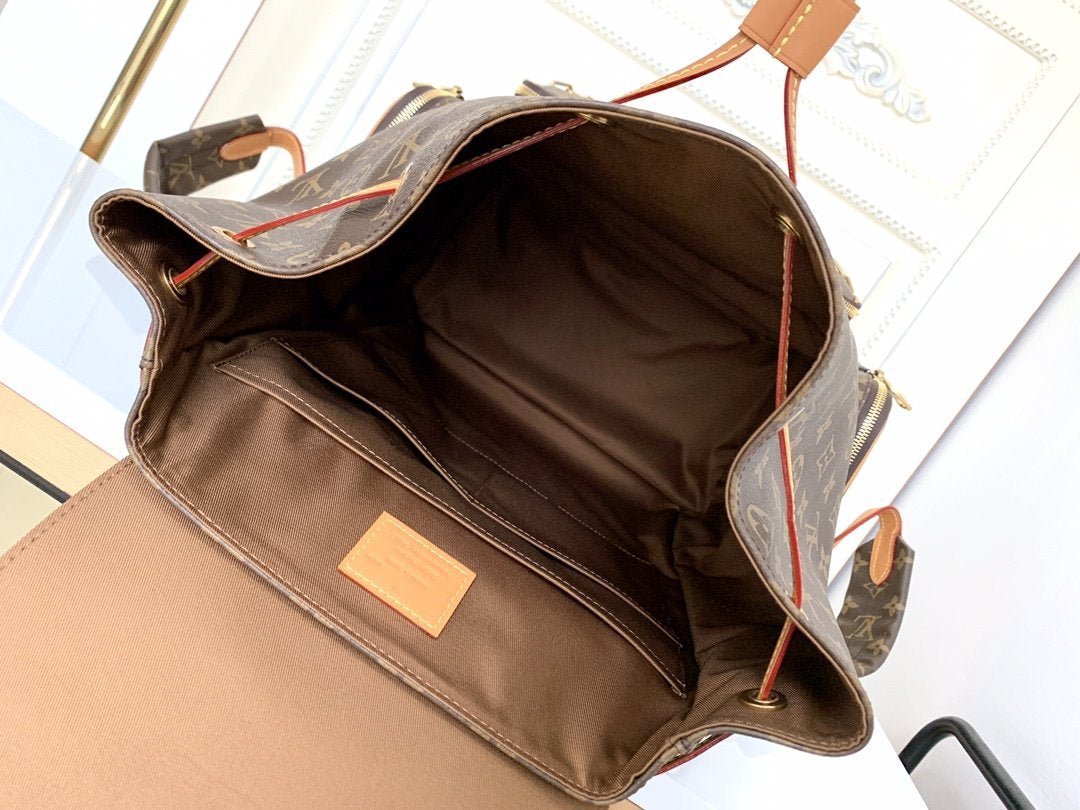 {Style No: 5ZWUUTPO} LV BACKPACK TRIO 45CM MONOGRAM CANVAS - Image 8
