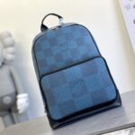 {Style No: J2FAA5B5} CAMPUS BACKPACK 30 NAVY DAMIER GRAPHITE