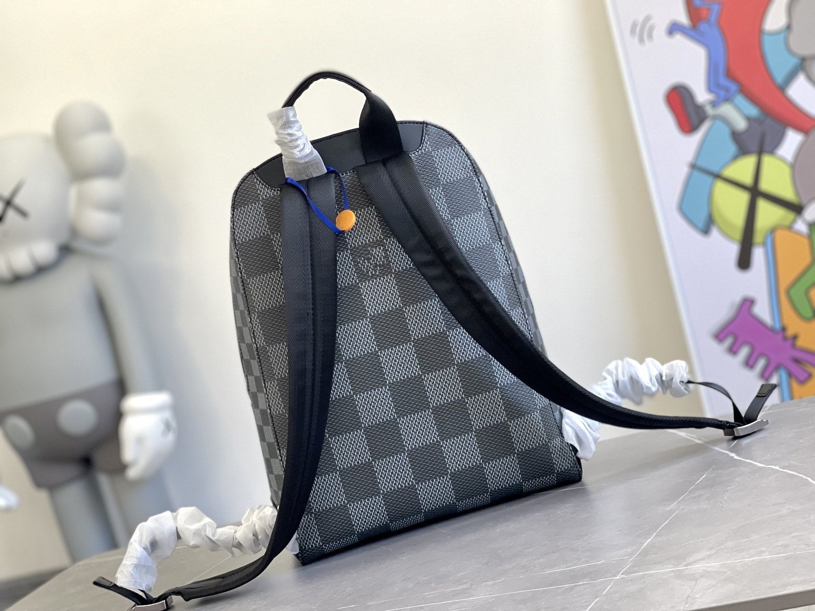 {Style No: X175BB4I} CAMPUS BACKPACK 30 GRAY DAMIER GRAPHITE - Image 2