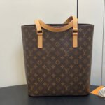{Style No: M8Z6I5OB} LUCO SHOULDER TOTE BAG 30 MONOGRAM LEATHER BROWN