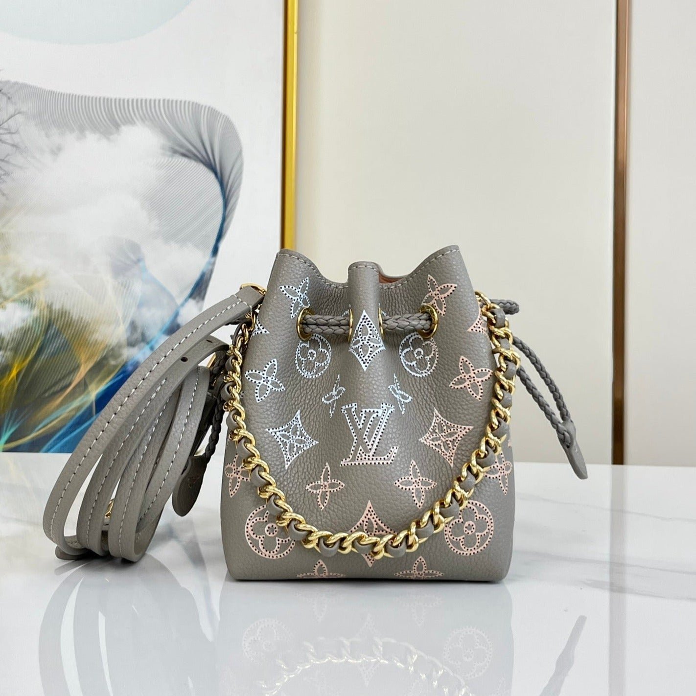 {Style No: TLZWVABL} PICO BELLA 10 MAHINA CALFSKIN