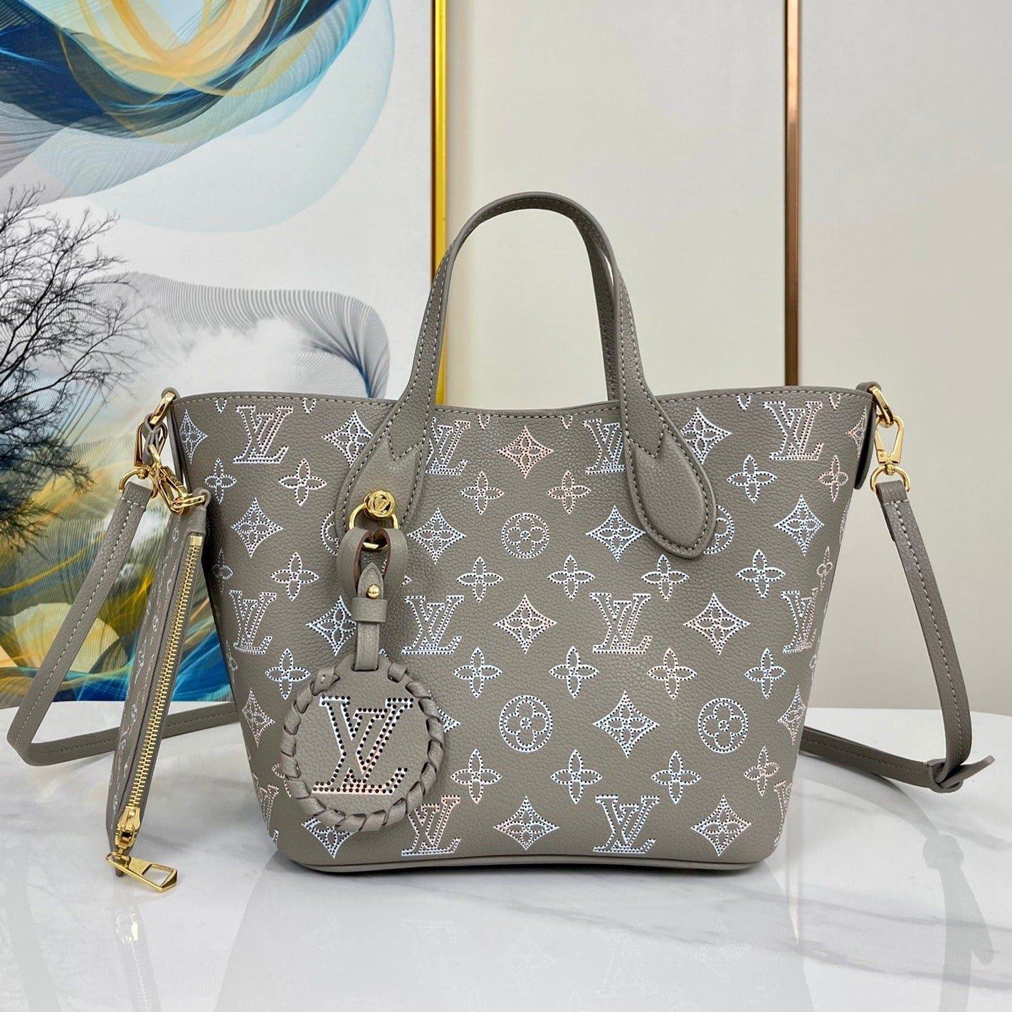 {Style No: IDS4NCX7} BLOSSOM PM 20 MAHINA CALFSKIN