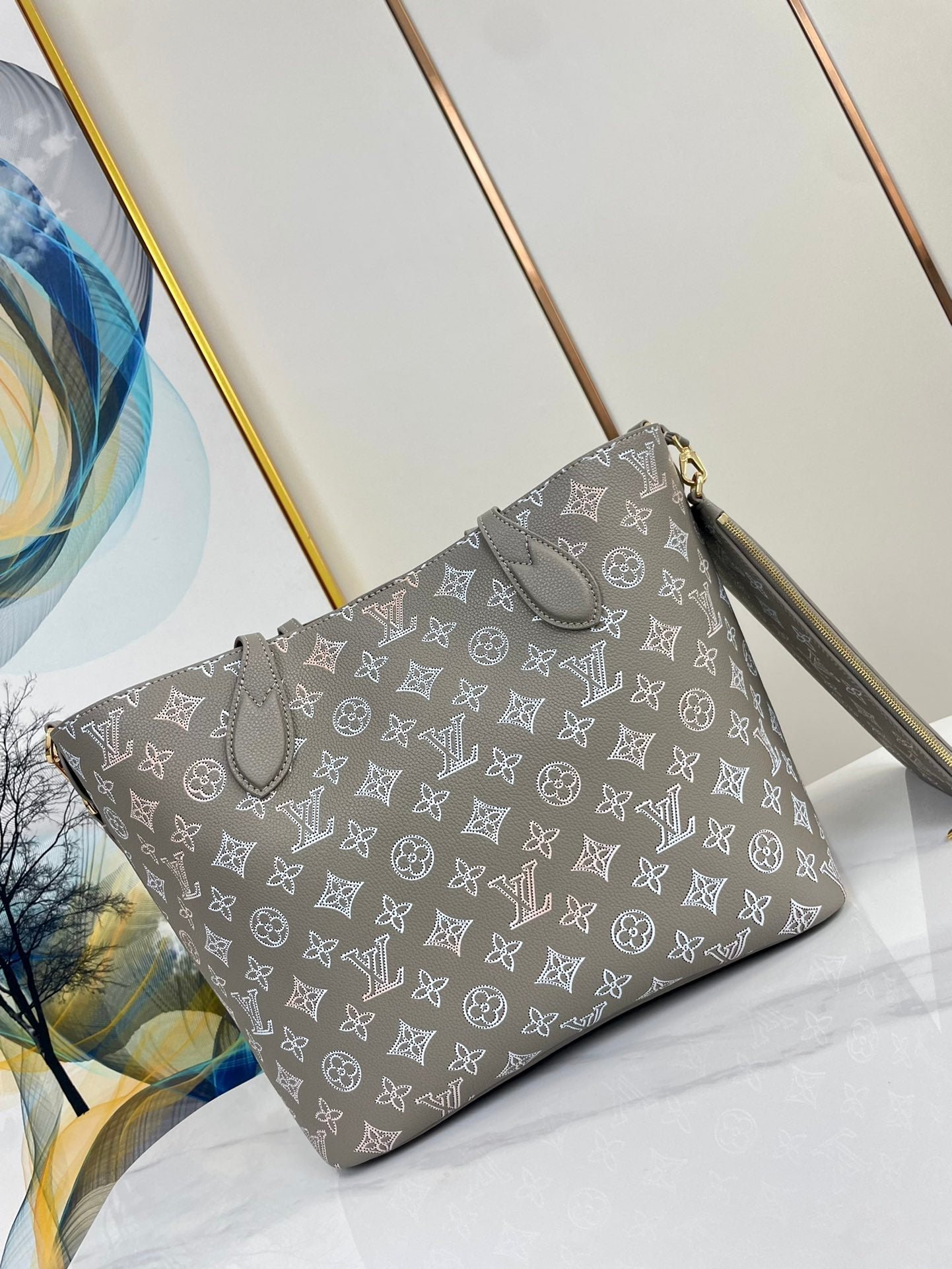 {Style No: GJY4VXIQ} BLOSSOM MM 30 MAHINA CALFSKIN - Image 3