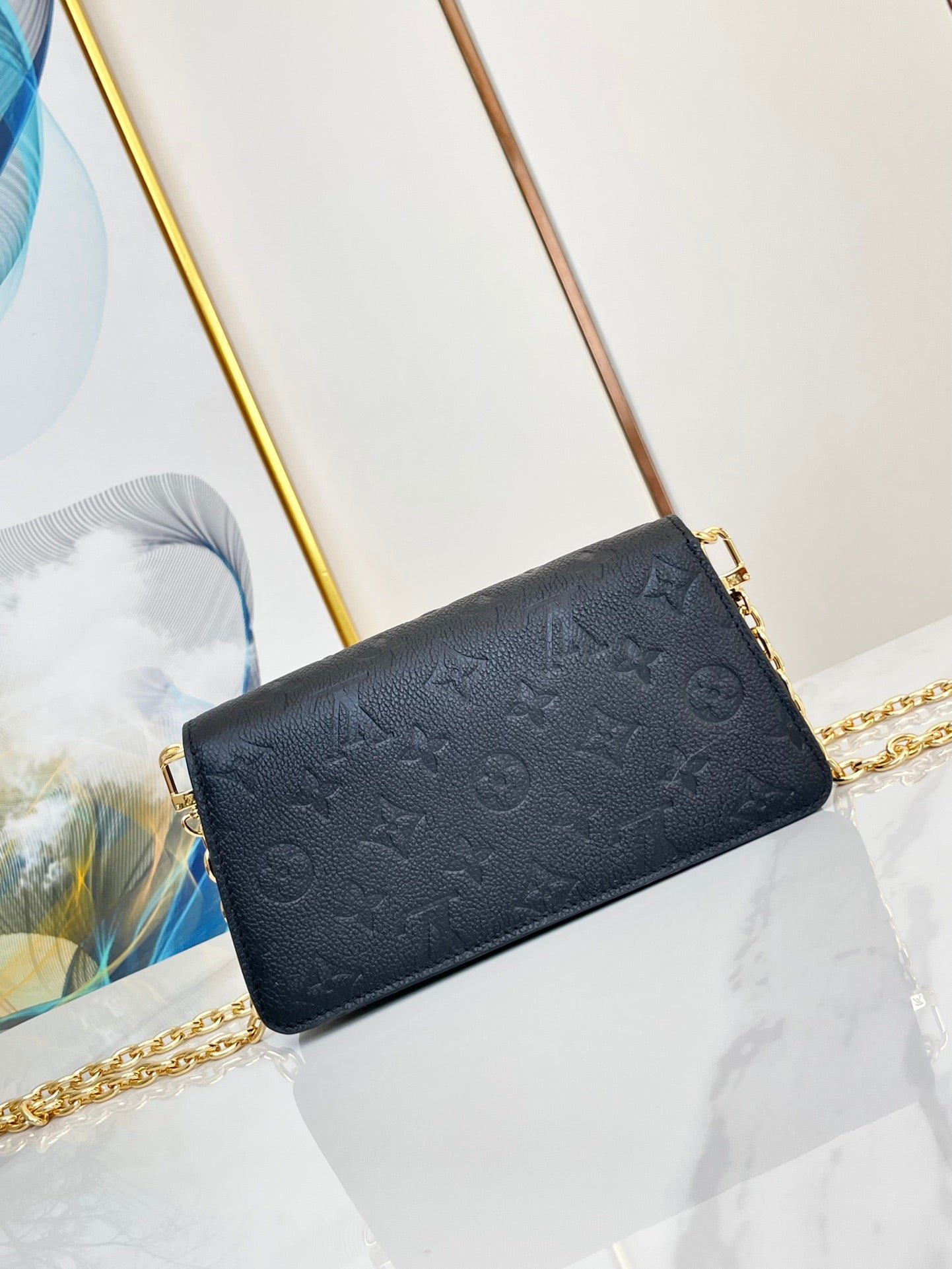 {Style No: XKH7V7CJ} WOC 22 METIS BLACK MONOGRAM EMPREINTE - Image 3