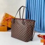 {Style No: BNT2TSOV} NEVERFULL MM 32 BROWN RED DAMIER AZUR