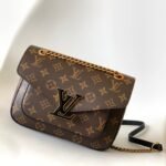 {Style No: YAP5QZC2} PASSY 22 BROWN MONOGRAM CANVAS