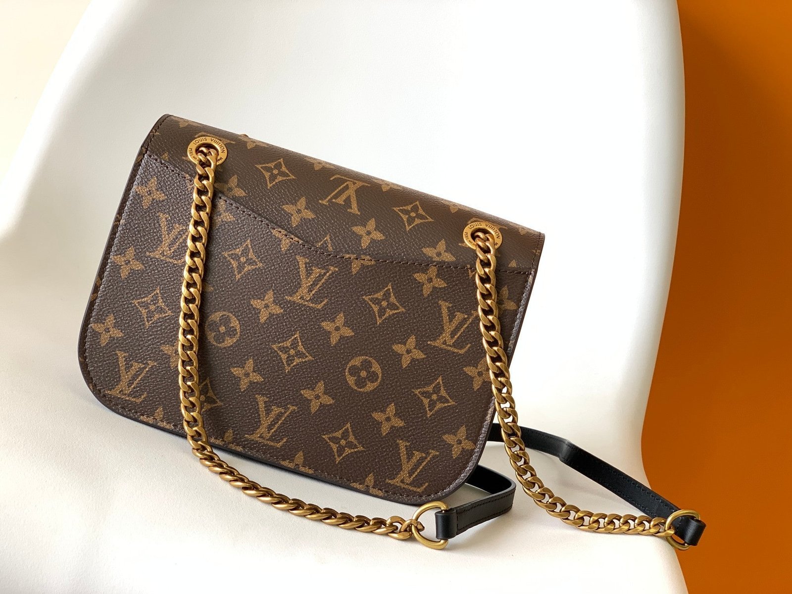 {Style No: YAP5QZC2} PASSY 22 BROWN MONOGRAM CANVAS - Image 2