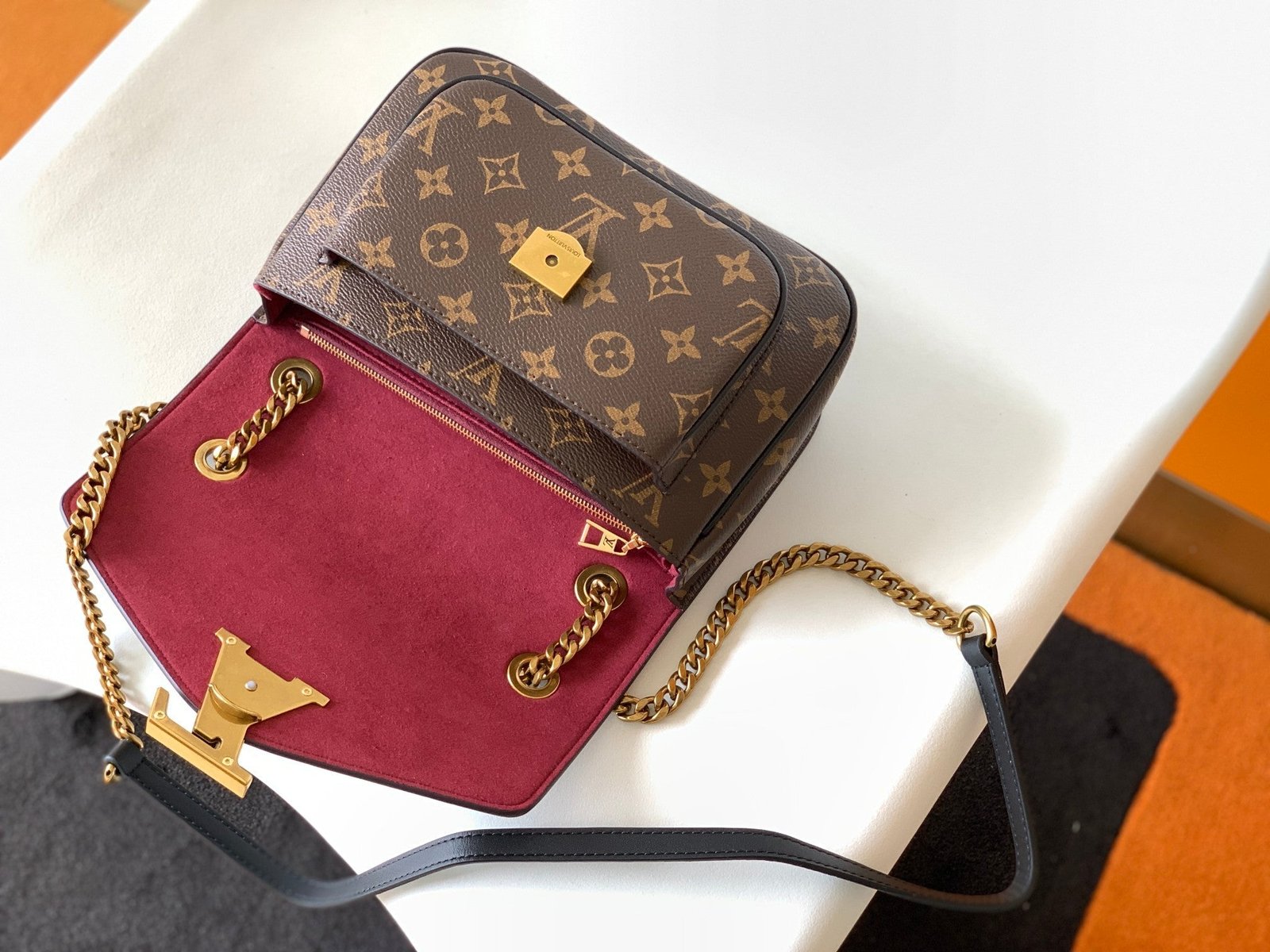 {Style No: YAP5QZC2} PASSY 22 BROWN MONOGRAM CANVAS - Image 6