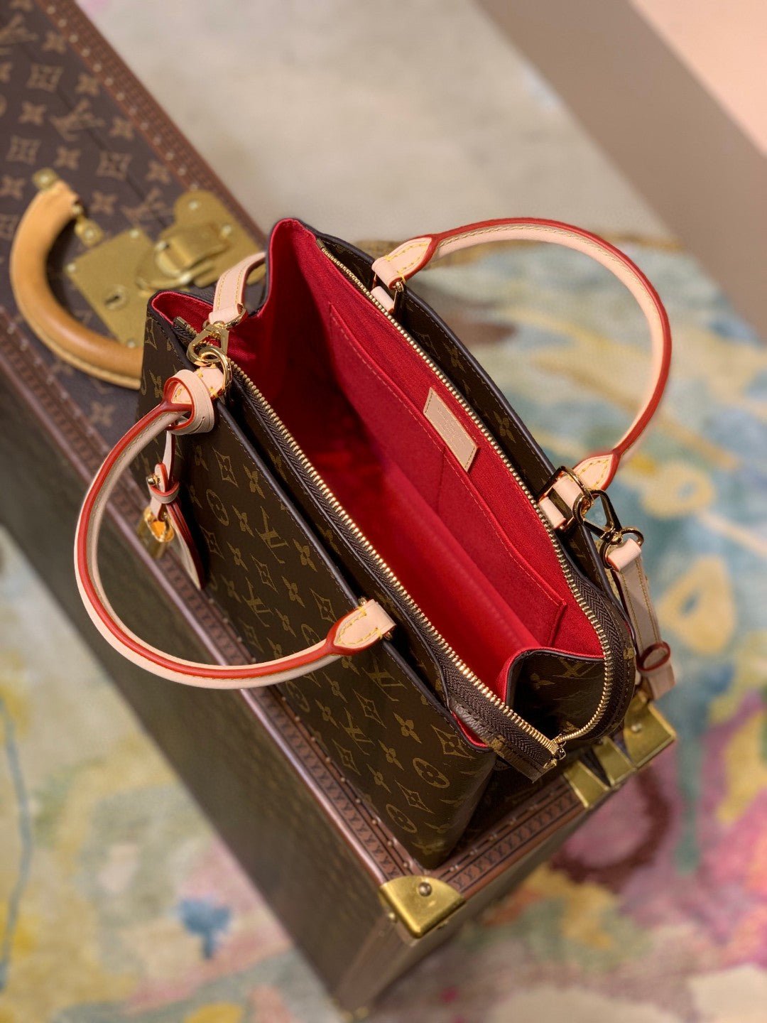 {Style No: C9I9CV42} PETIS PALAIS 29 BROWN MONOGRAM CANVAS - Image 3