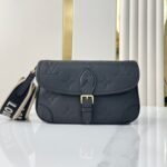 {Style No: Q9QOEOA2} DIANE 23 IN BLACK MONOGRAM EMPREINTE LEATHER