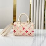 {Style No: D29NC5TL} NANO SPEEDY 16 IN SUNRISE AQUARELLE MONOGRAM EMPREINTE LEATHER