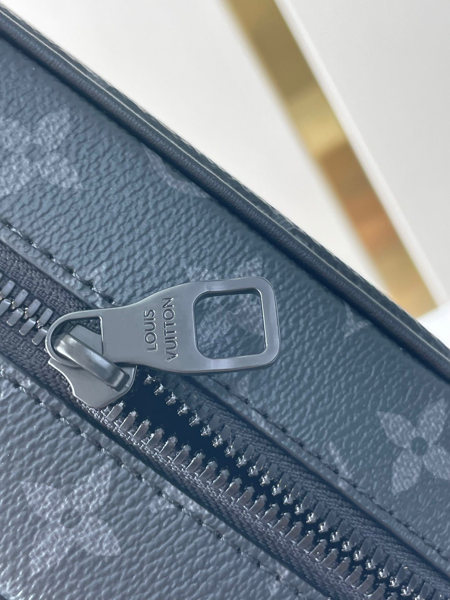 {Style No: O1W8FWNT} MINI SOFT TRUNK 18 IN GUN METAL MONOGRAM ECLIPSE CANVAS - Image 4