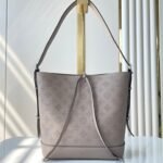 {Style No: UBKSZ8VQ} FLORE 28 IN GALET PERFORATED CALFSKIN