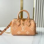 {Style No: 4JR8G9MS} SPEEDY BANDOULIÈRE 20 IN ARIZONA CREAM MONOGRAM EMPREINTE LEATHER