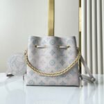 {Style No: BDTMZM9M} BELLA 22 IN BLUME PERFORATED CALFSKIN GOLD HARDWARE