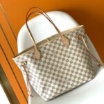 {Style No: 27X5JDHH} NEVERFULL MM 32 GREY CREAM DAMIER AZUR INSIDE COLOUR 1