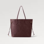 {Style No: IMG3F4YF} NEVERFULL MM 32 WINE MONOGRAM EMPREINTE LEATHER
