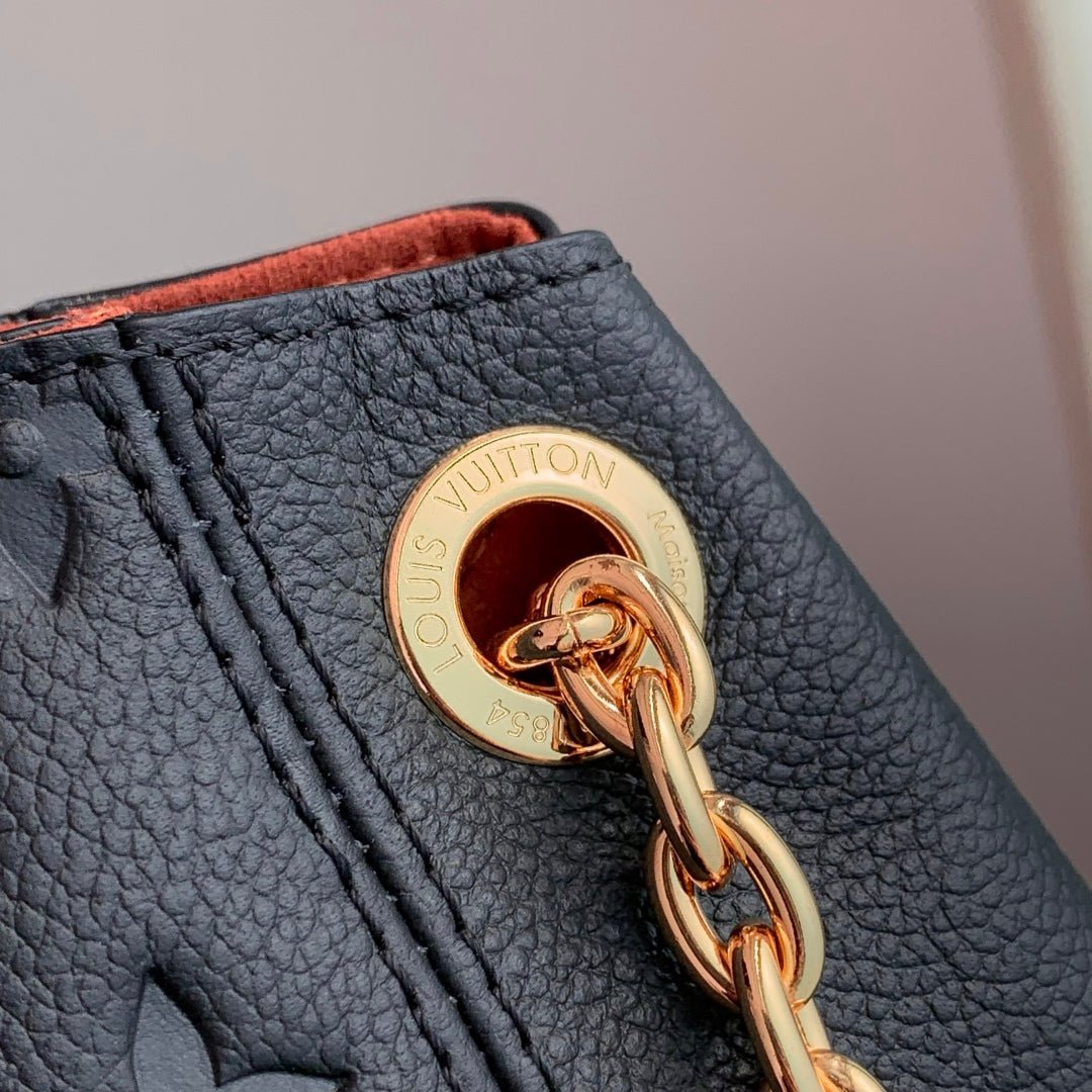 {Style No: T4H2QUIK} ANYTIME PM 34 IN BLACK MONOGRAM EMPREINTE CALFSKIN - Image 6