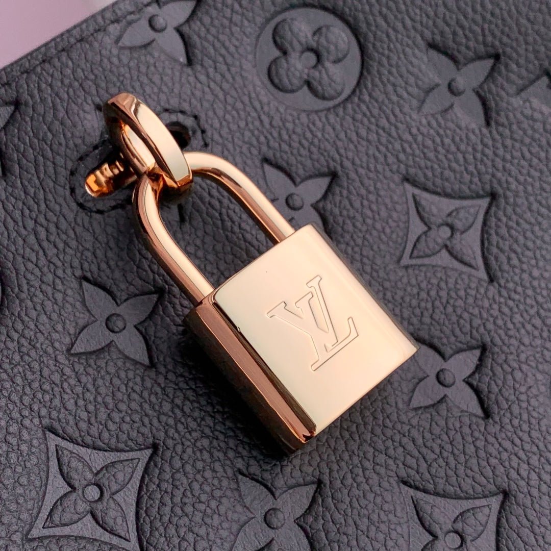 {Style No: T4H2QUIK} ANYTIME PM 34 IN BLACK MONOGRAM EMPREINTE CALFSKIN - Image 9