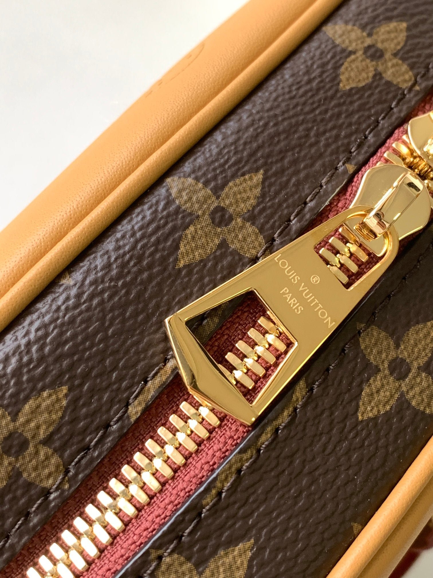{Style No: C8UHWK2Z} DEAUVILLIE MINI 22 MONOGRAM CANVAS BROWN - Image 9