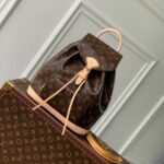 {Style No: QKF1BSSL} MONTSOURIS BACKPACK PM 30 IN BROWN MONOGRAM CANVAS