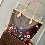 {Style No: 2OW76XHE} NEVERFULL TOTE BAG 31 IN MULTICOLOR FLORAL CANVAS