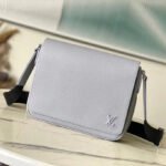 {Style No: NEQK6LIQ} DISTRICT PM 26 IN DOVE GRAY CALFSKIN