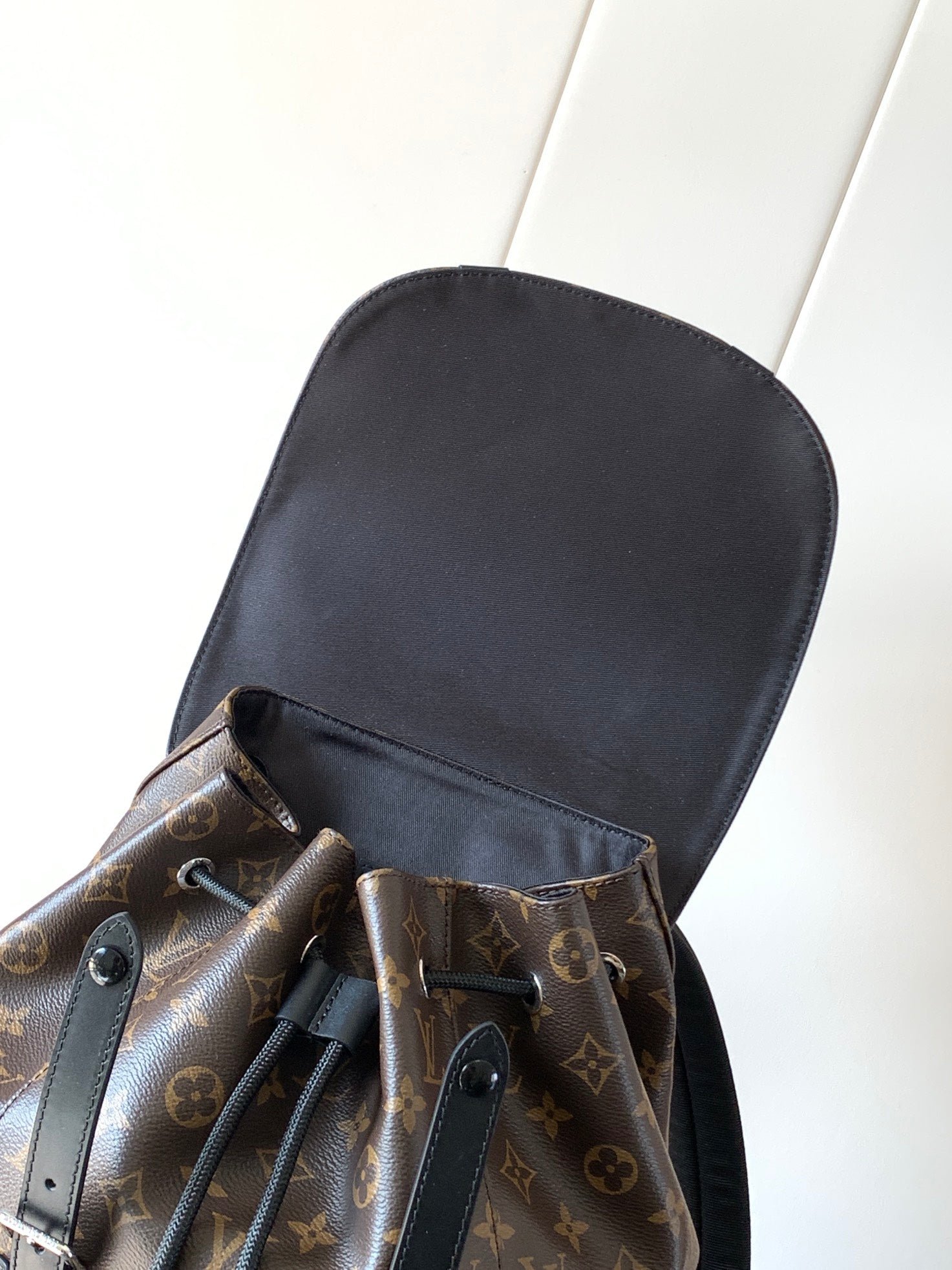 {Style No: PLCAL287} CHRISTOPHER MM BACKPACK 47 IN BROWN MONOGRAM CANVAS - Image 3
