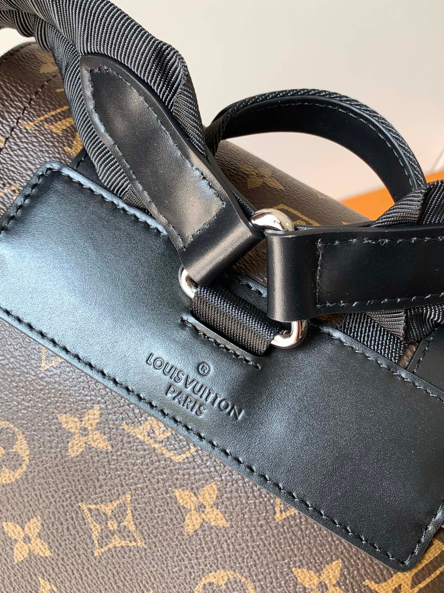 {Style No: PLCAL287} CHRISTOPHER MM BACKPACK 47 IN BROWN MONOGRAM CANVAS - Image 4