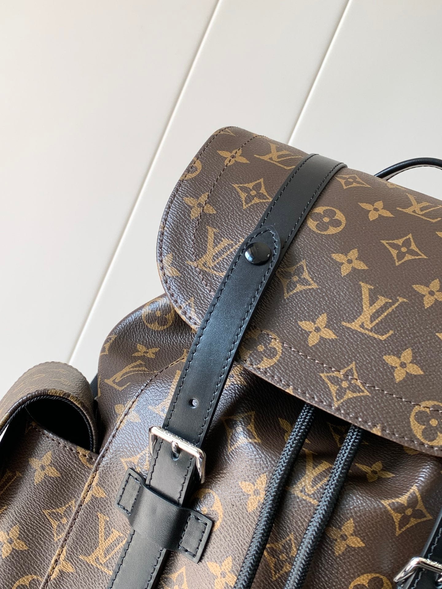 {Style No: PLCAL287} CHRISTOPHER MM BACKPACK 47 IN BROWN MONOGRAM CANVAS - Image 5