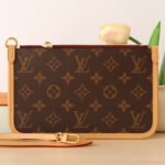 {Style No: 6BS539H5} LV 25S SMALL CARRYALL BAG IN BROWN MONOGRAM CALFSKIN